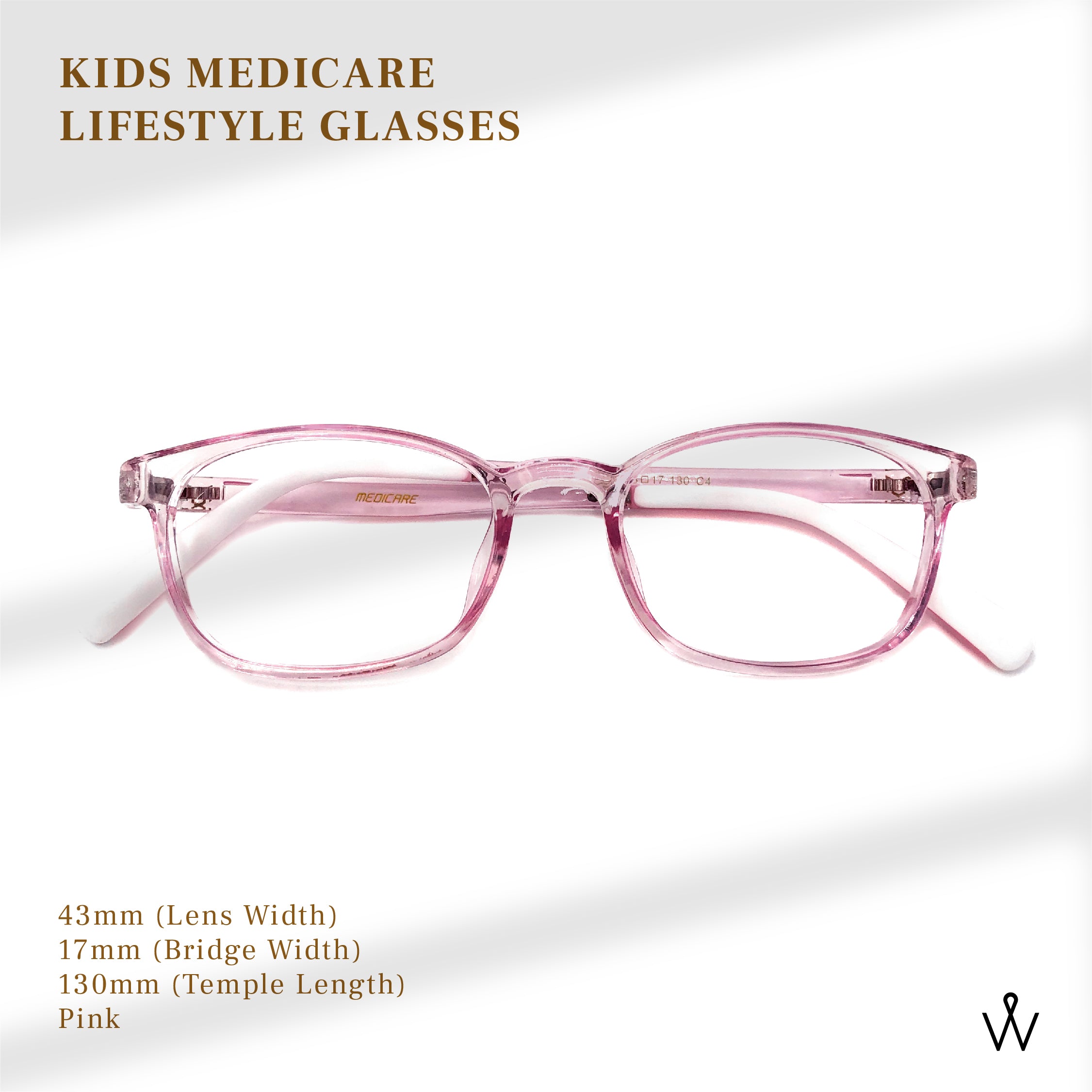 KIDS MEDICARE BLUE FILTER GLASSES (TR-Z001 - ZERO POWER)