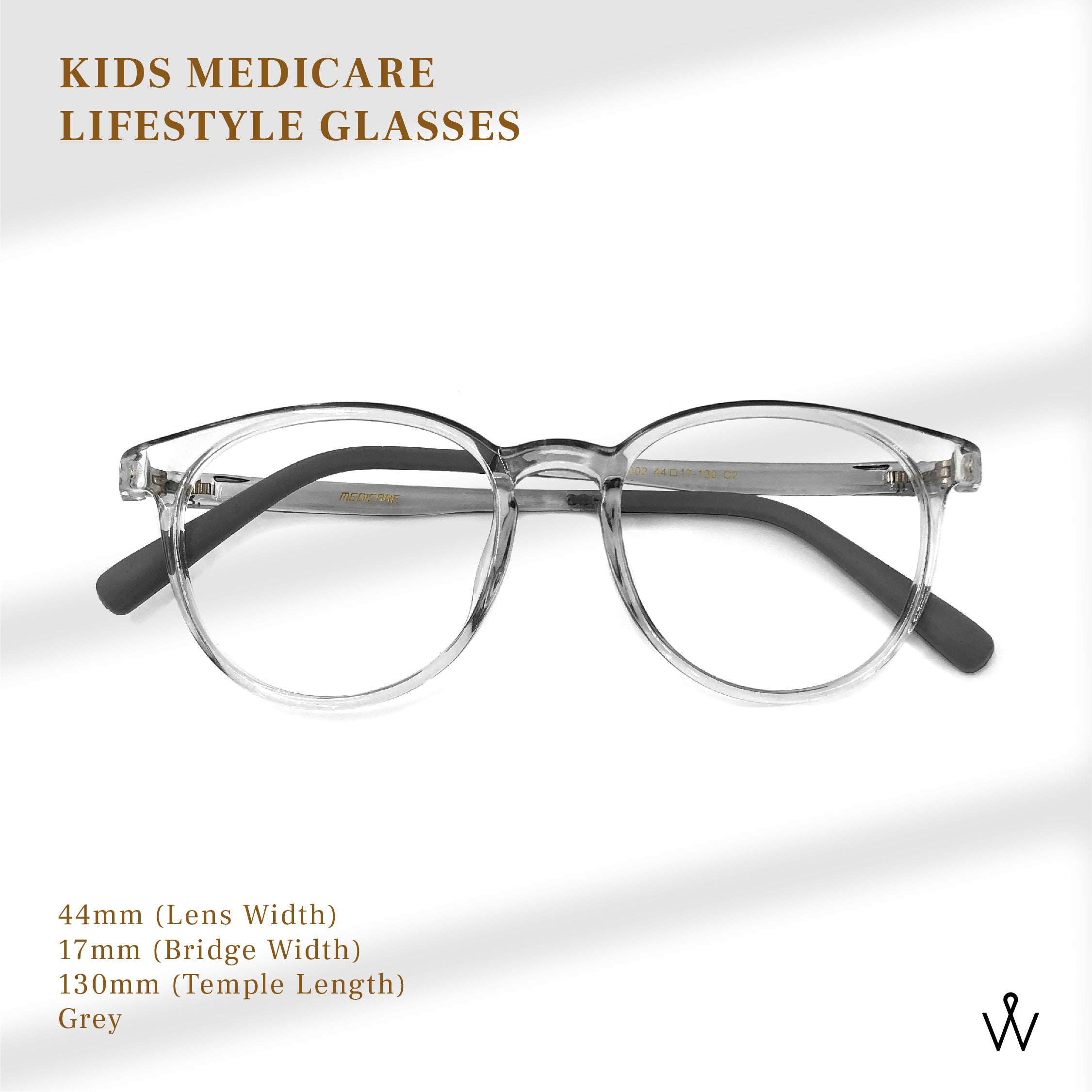 KIDS MEDICARE BLUE FILTER GLASSES (TR-Z002 - ZERO POWER)