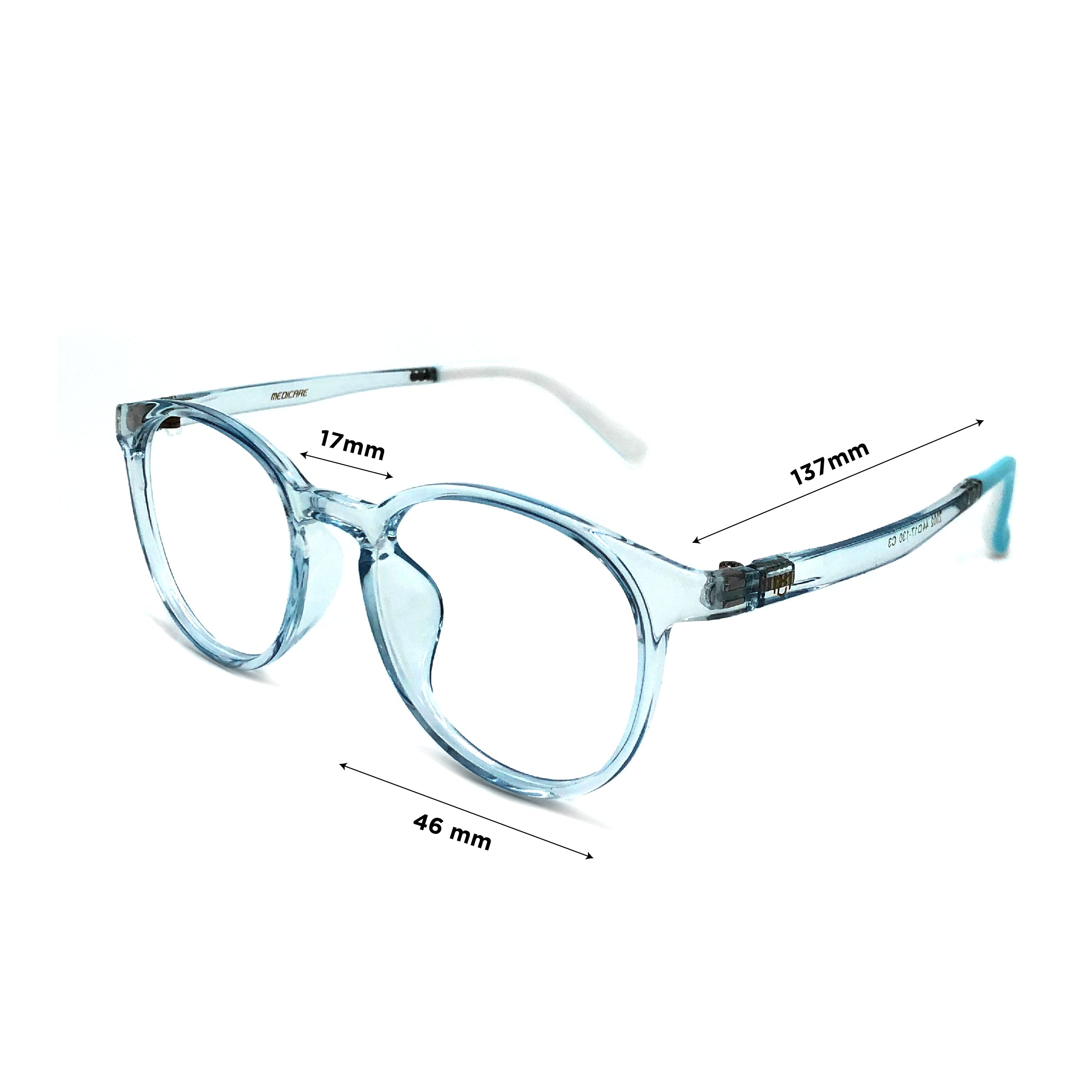 KIDS MEDICARE BLUE FILTER GLASSES (TR-Z003 - ZERO POWER)