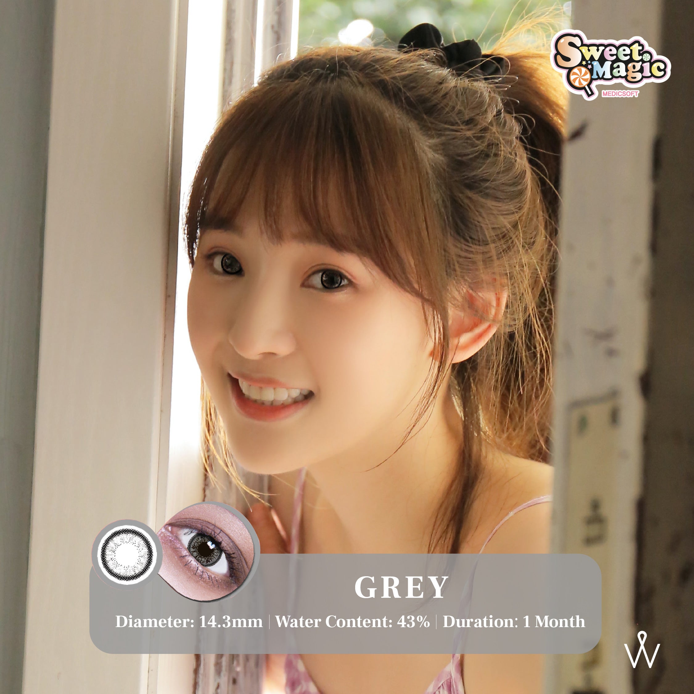 Medicsoft Sweet Magic - Gray (Monthly 2 PCS)